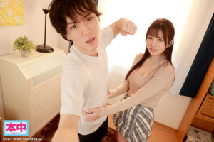【巨乳 中出し】【VR】ずっと憧れていた兄貴の彼女と…兄貴の不在中、可愛くてエロい見た目な彼女さんにダメ元でお願いしたら…初めて生でSEXできた 五日市芽依│本中-VR│hnvr00148
