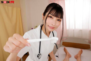 【巨乳 中出し】【VR】【8K】先っぽ3cmだけ挿入させてくれる献身的な新人看護師さん 胡桃さくら│SODVR│13dsvr01847