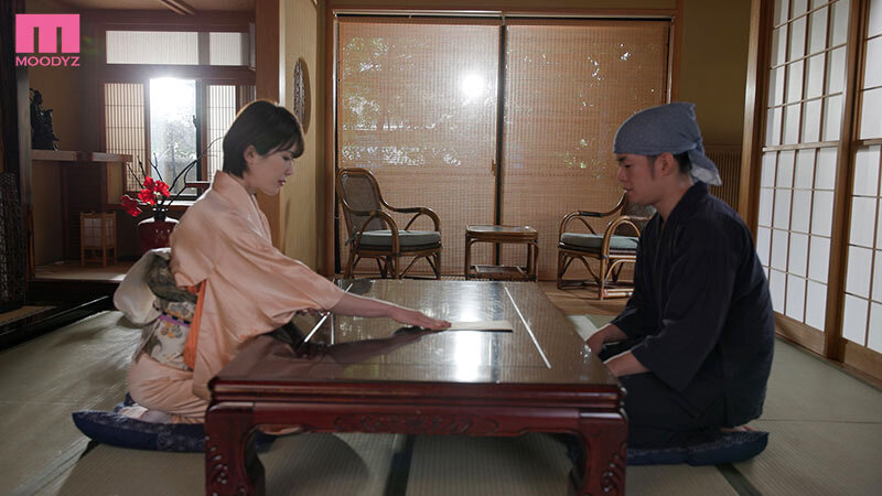 【巨乳 中出し】居候先の清楚な美人女将は大の年下好きな中出し回数でボクのバイト代を決める魔性のオンナでした 辻井ほのか│みんなのキカタン│miab00374