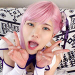 【巨乳 中出し】Jカップで下半身が大洪水レイヤーまひるちゃんと中出SEX！うどんよりもチ〇ポ好き水着姿の剣豪見参！│こすパコハメ撮りおじさん│cosx00071