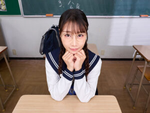 【巨乳 中出し】【VR】「卒業したらSEXしようね」接吻だけで3年間耐え抜いた教え子との禁欲恋愛 卒業式帰りに即ラブホ直行3年分溜まった欲望爆発させ無垢な膣内にザーメン注ぎまくった教師の僕 斉藤帆夏│アリスJAPAN VR│ajvr00313