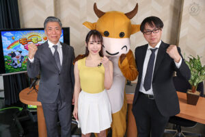 【巨乳 中出し】マスコットと女子アナウンサー今日の天気は荒れ模様…。‘国民的’人気女子アナの『電撃結婚！！』それは、マスコットまでも嫉妬に狂わせて…。 与田りん│DAHLIA│1dldss00525