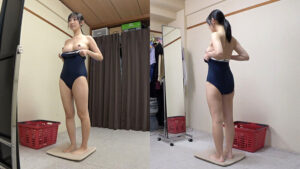 【巨乳 中出し】山下紗和 濡れてテカってピッタリ密着 神スク水 可愛い女子のスクール水着姿をじっとりと堪能！着替え撮影から始まり貧乳から巨乳にパイパン、ハミ毛、ジョリワキ等のフェチ接写やローションソーププレイやスク水ぶっかけ等を完全着衣で楽しむAV│神スク水│1oks00198