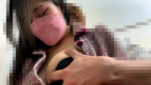 【巨乳 中出し】痴●電車#012 弄ばれるGカップのマシュマロ美巨乳│4号車│h_1580och00163