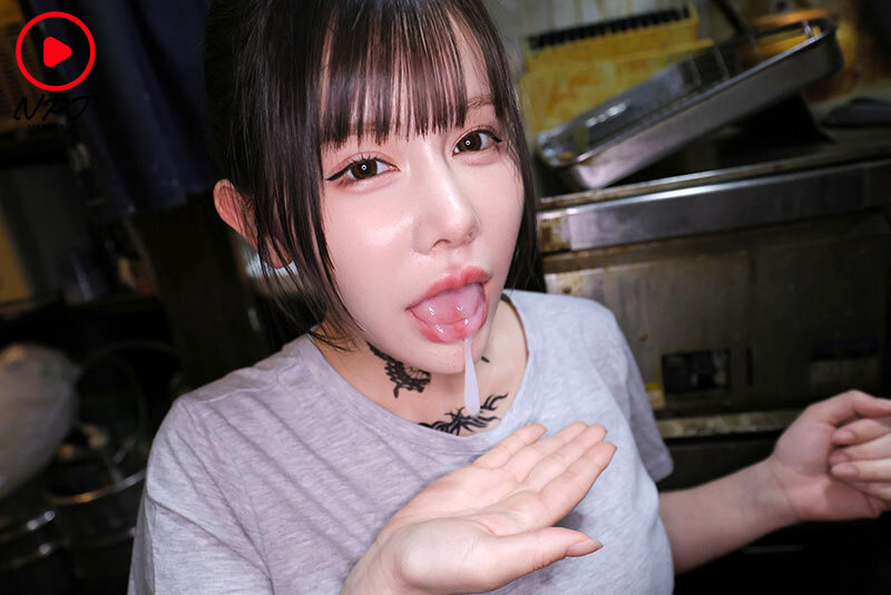 【巨乳 中出し】汚なシュラン鬼バズ定食屋きりもり巨乳タトゥー店長精子ごっくんな1日密着│NPJ│npjs00270