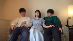 【巨乳 中出し】生3Pだいすきお姉さん 25歳Gカップ看護師 かれん 望月かれん│完ナマSTYLE│h_491knmb00062