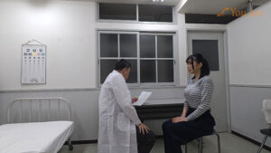 【巨乳 中出し】不妊治療に来た爆乳人妻！羞恥NTRセクハラ医に好き放題触れ旦那以外のチ〇ポで淫乱生中だし診察 辻井ほのか│----│1koja00068